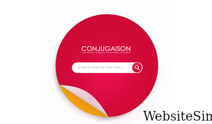 conjugaison.com Screenshot
