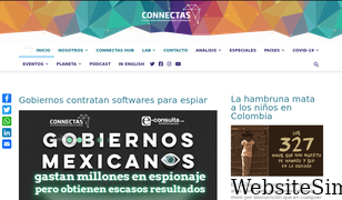 connectas.org Screenshot
