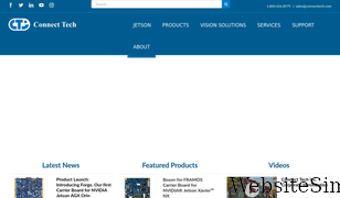 connecttech.com Screenshot