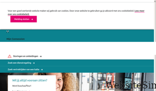 connexxion.nl Screenshot