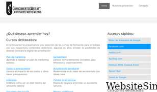 conocimientosweb.net Screenshot
