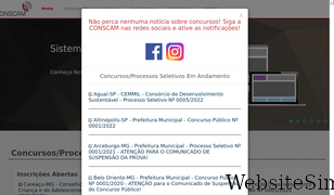 conscamweb.com.br Screenshot