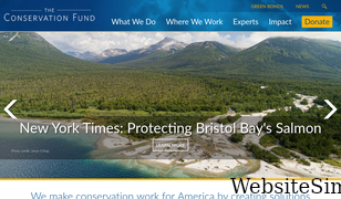 conservationfund.org Screenshot