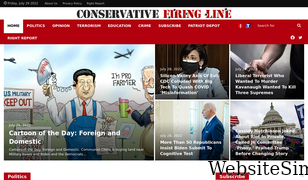 conservativefiringline.com Screenshot