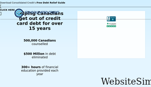 consolidatedcreditcanada.ca Screenshot