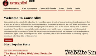 consordini.com Screenshot