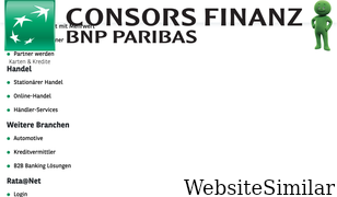 consorsfinanz.de Screenshot