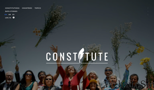 constituteproject.org Screenshot