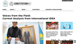 constitutionnet.org Screenshot