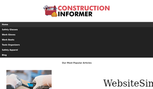 constructioninformer.com Screenshot