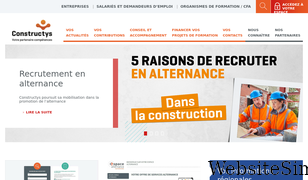 constructys.fr Screenshot