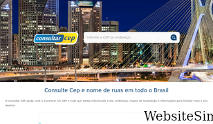 consultarcep.com.br Screenshot