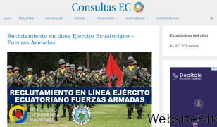consultasec.com Screenshot