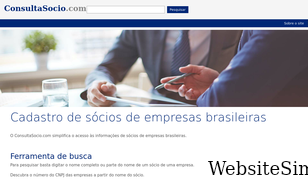 consultasocio.com Screenshot