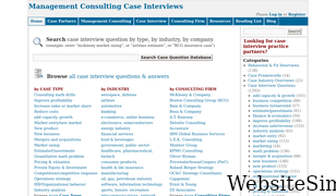 consultingcase101.com Screenshot