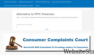 consumercomplaintscourt.com Screenshot
