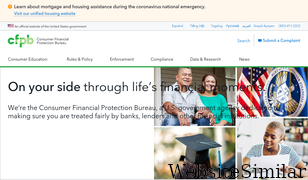 consumerfinance.gov Screenshot