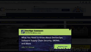 containerjournal.com Screenshot