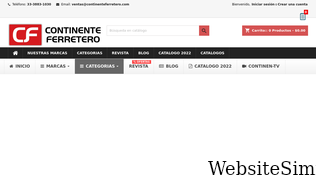 continenteferretero.com Screenshot