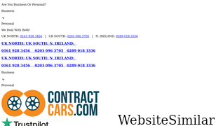 contractcars.com Screenshot
