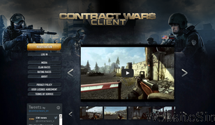 contractwarsgame.com Screenshot