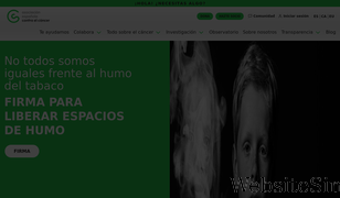 contraelcancer.es Screenshot