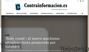 contrainformacion.es Screenshot