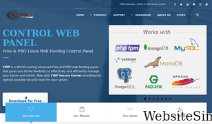 control-webpanel.com Screenshot