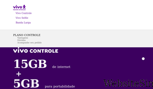 controlevivo.com.br Screenshot