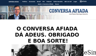 conversaafiada.com.br Screenshot