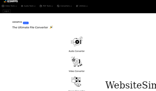 convert.io Screenshot