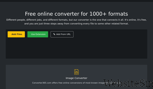 converter365.com Screenshot