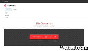 convertio.co Screenshot
