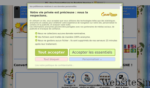 convertir-une-image.com Screenshot