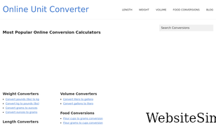 convertunits.online Screenshot