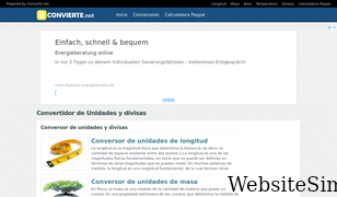 convierte.net Screenshot