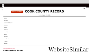 cookcountyrecord.com Screenshot