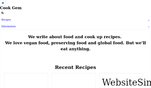 cookgem.com Screenshot