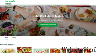 cookidoo.ch Screenshot