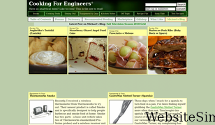 cookingforengineers.com Screenshot