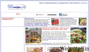 cooksrecipes.com Screenshot