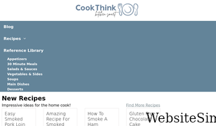 cookthink.com Screenshot