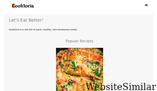 cooktoria.com Screenshot