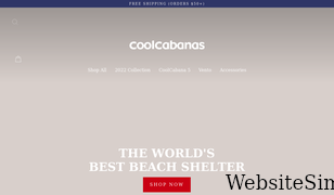 coolcabanas.com.au Screenshot