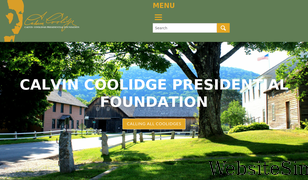 coolidgefoundation.org Screenshot