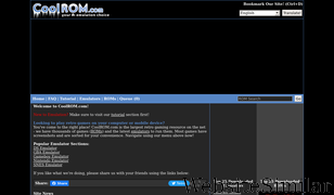 coolrom.com Screenshot