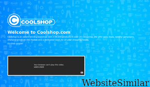 coolshop.com Screenshot