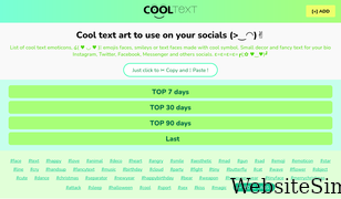 cooltext.top Screenshot