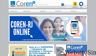 coren-rj.org.br Screenshot