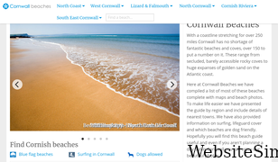 cornwall-beaches.co.uk Screenshot